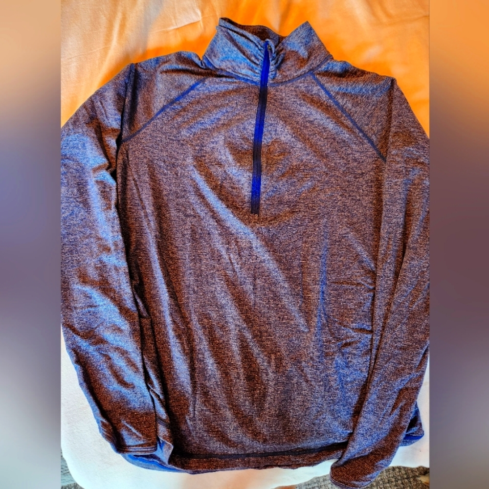 Lucy Blue/Grey Athletic Shirt